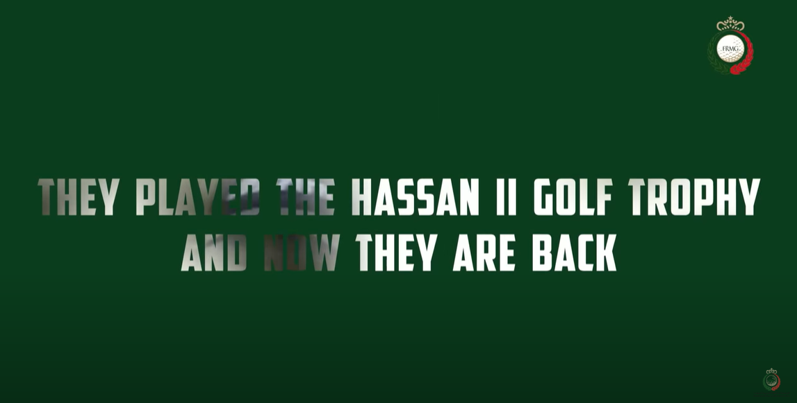 Les Champions de retour pour la 47ème édition du Trophée Hassan II de Golf