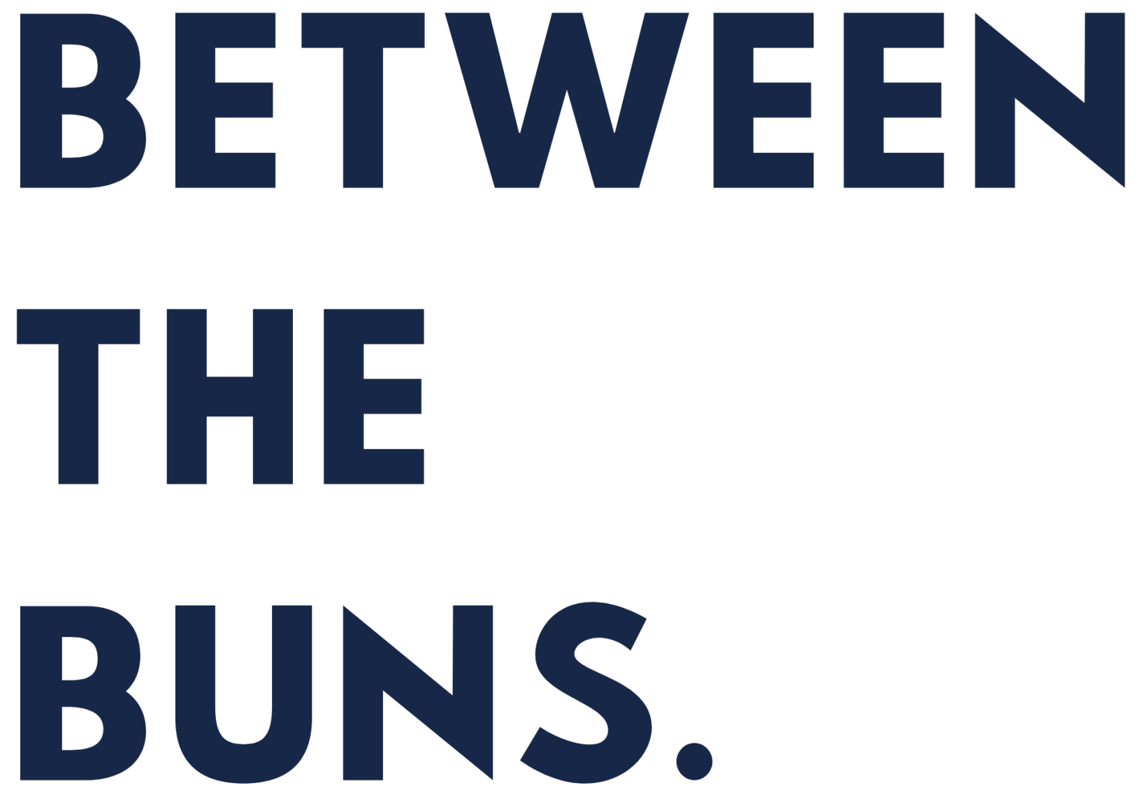 LOGO BETWEEN THE BUNS